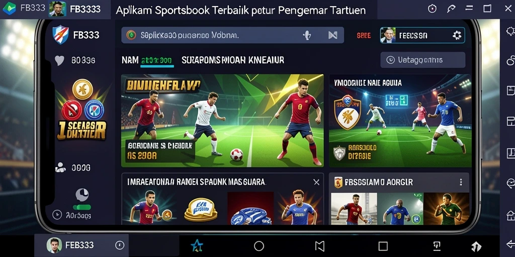 Screenshot utama FB333 menampilkan antarmuka taruhan yang menarik dan mudah dipahami.