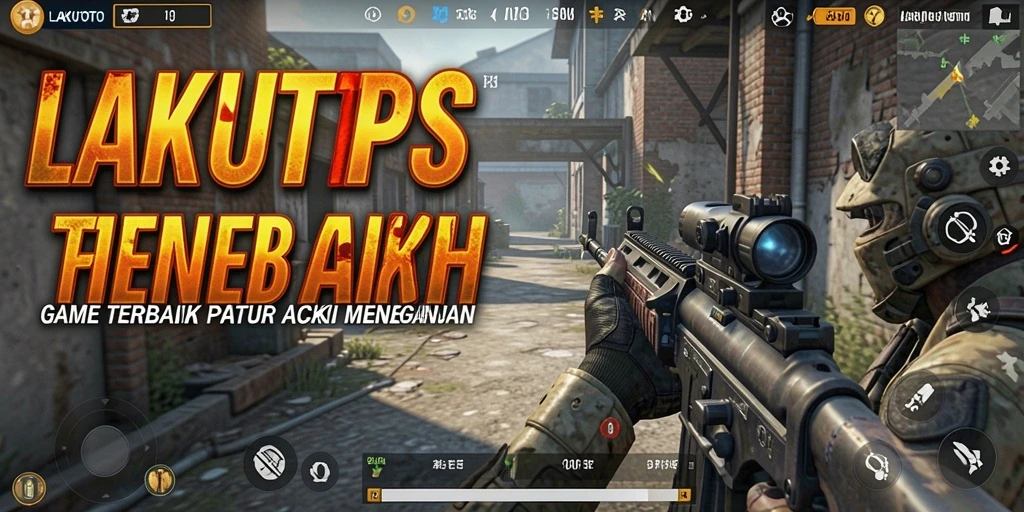Tangkapan layar gameplay <strong>LAKUTOTO</strong> yang menegangkan dengan aksi perang yang intens.